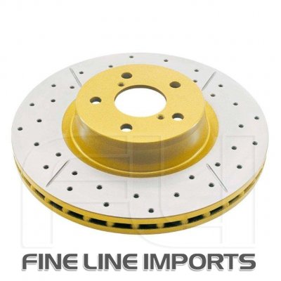 Street Series Gold (cross-drilled & slotted)