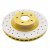 Street Series Gold (cross-drilled & slotted)