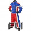 Arroxx Overall Cordura Level 2 Junior: Blauw-Rood-Wit Arroxx Overall Cordura Level 2 Junior: Blauw-Rood-Wit