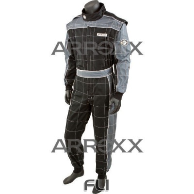 Arroxx Overall Katoen - Zwart/Grijs