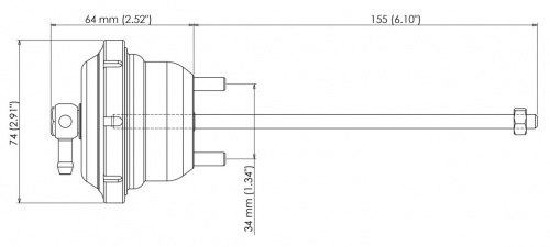 IWG75 Ford Powerstroke 7.3L 21 PSI  TS-0622-6212