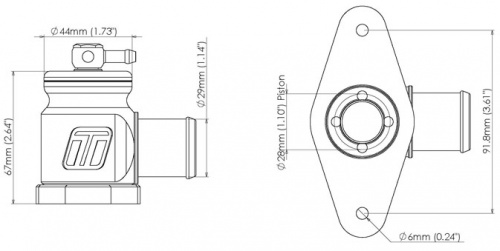 Kompact Plumb Back - Mazda Measurements
