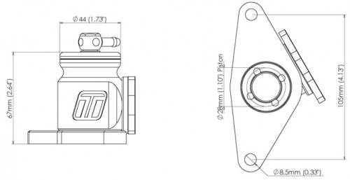 Kompact Plumb Back - Subaru Measurements