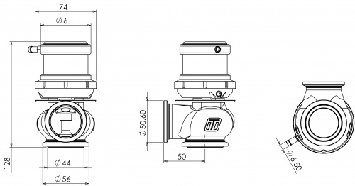 WG40HP Compgate 40mm - 35PSI