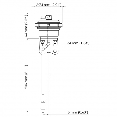 IWG75 VAG K04 Variant - Black 5PSI  TS-0645-1052