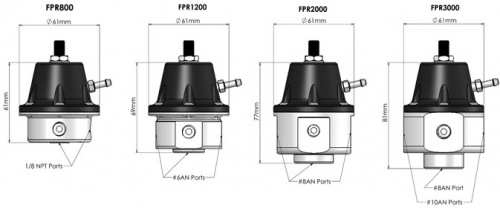 Turbosmart FPR fuel pressure regulator
