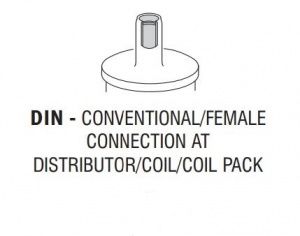Magnecor DIN Coil Lead conventional female