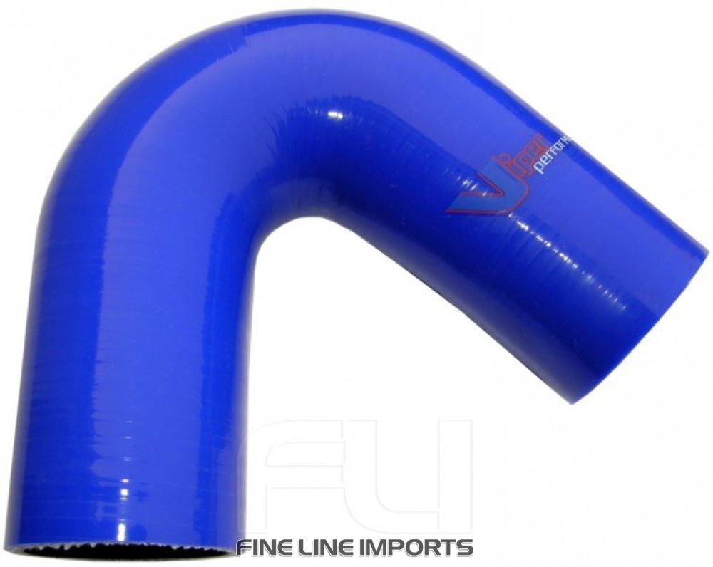 135 Graden Bocht Polyester 60mm Blauw