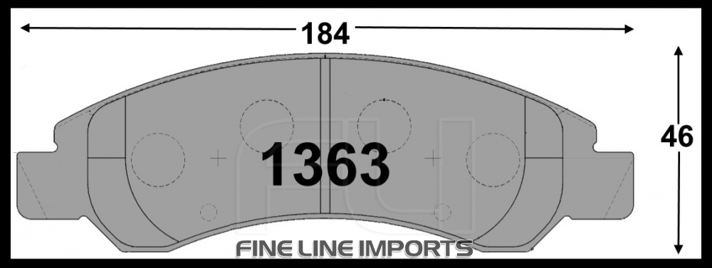1363 CARBON METALLIC BRAKE PAD SET (PFC-1363.22)