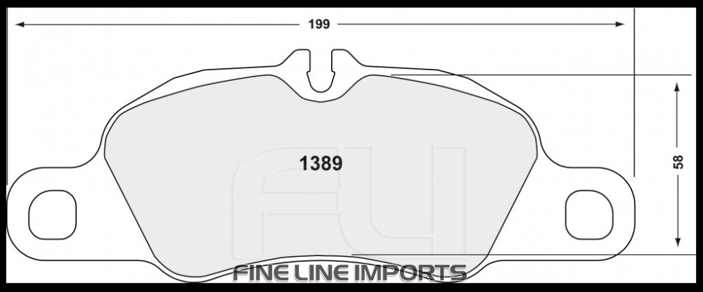 1389 RACE PAD SET - 08 CMPD 17 MM (PFC-1389.08.17.44)