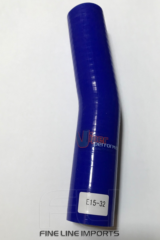 15 Graden Bocht 44mm Blauw