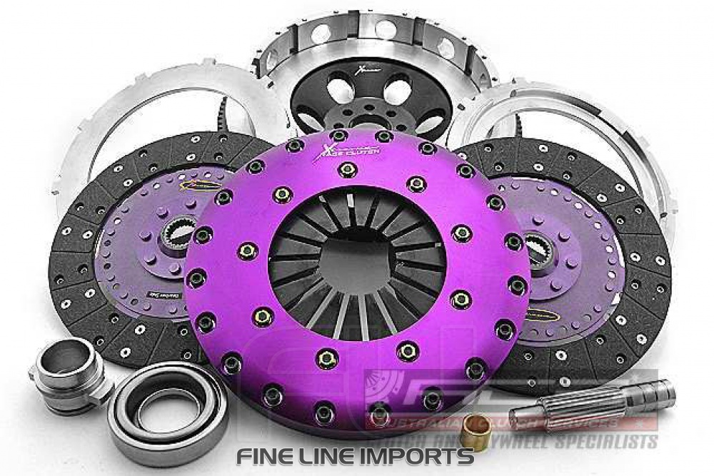 230mm Organic Twin Plate Clutch Kit Incl Flywheel