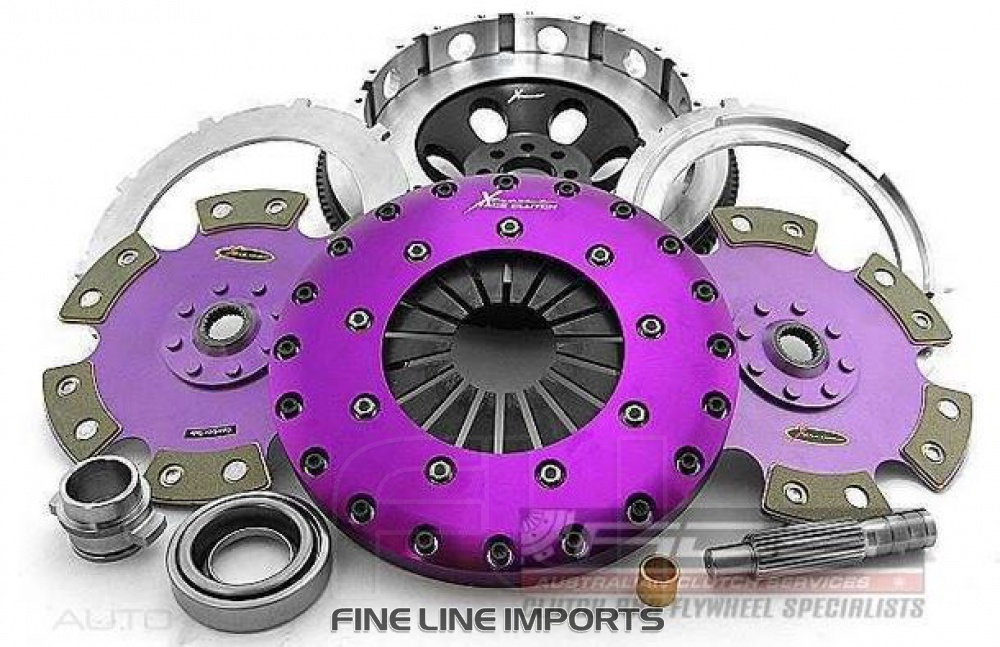 230mm Rigid Ceramic Twin Plate Clutch Kit Incl Flywheel
