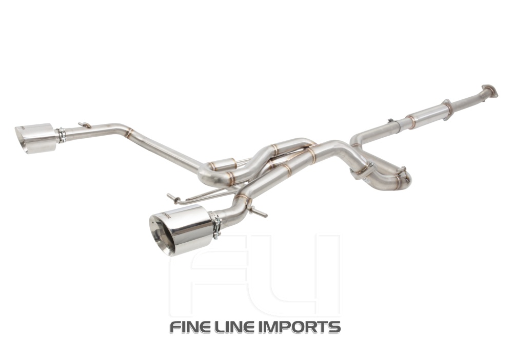 2.5 inch Cat-Back System, 304 Stainless Steel