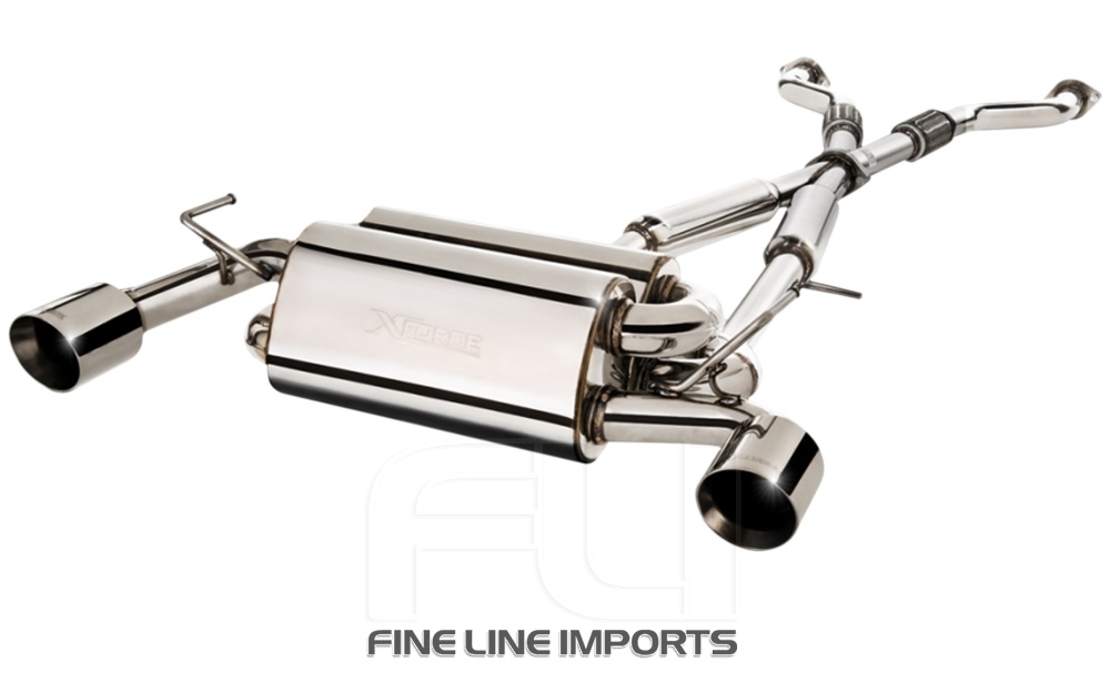 2.5 inch Cat-Back System, 304 Stainless Steel