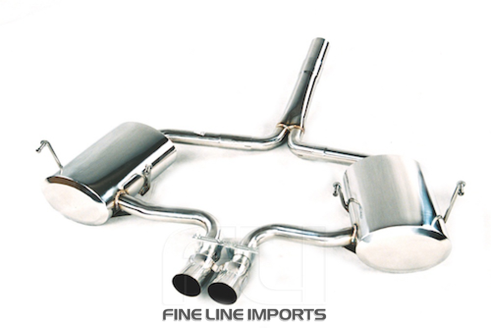 2.5 inch Cat-Back System, 304 Stainless Steel