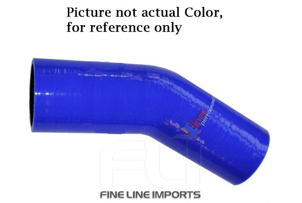 30 Graden Bocht Polyester 32mm Zwart