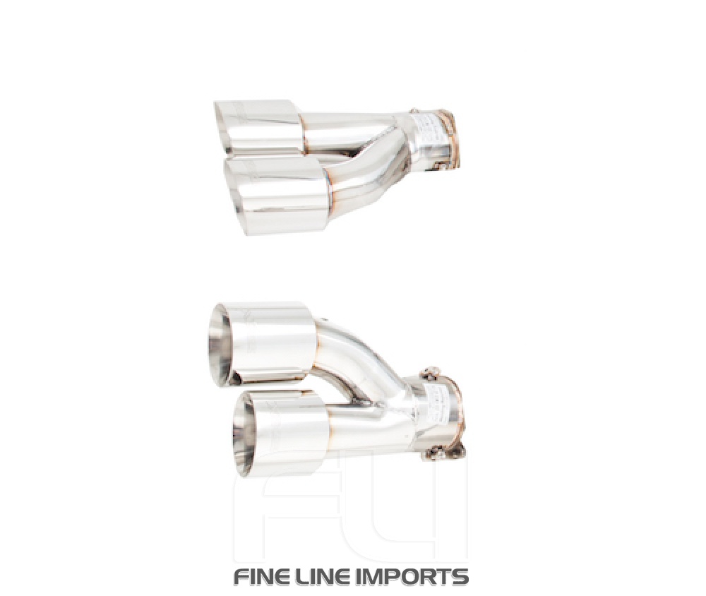 3.5 inch Twin Quad Tips