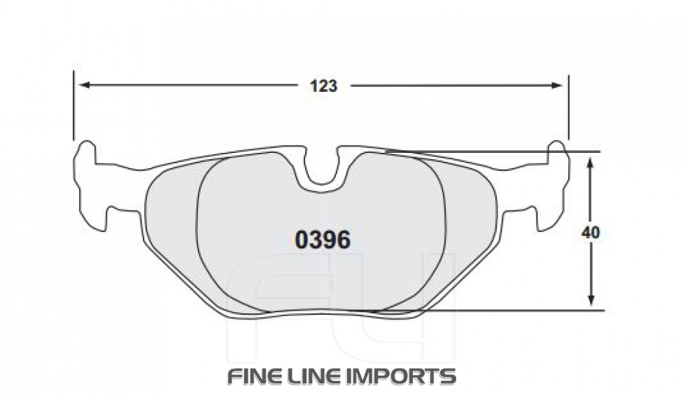 369 CARBON METALLIC BRAKE PAD SET (PFC-0369.22)