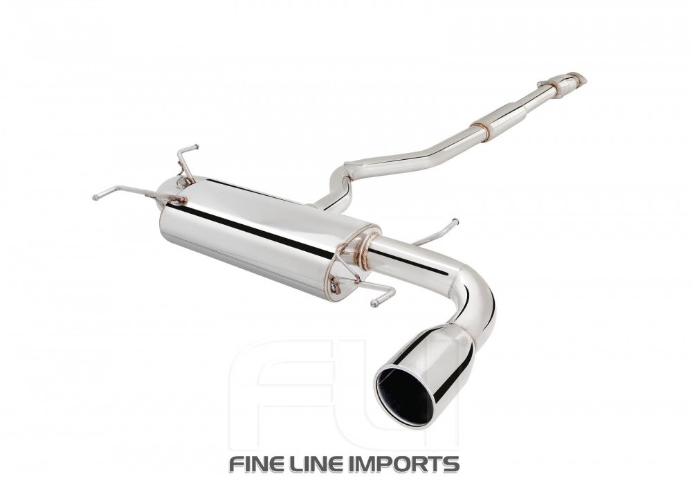 3 inch Cat-Back System, 304 Polished Stainless Steel