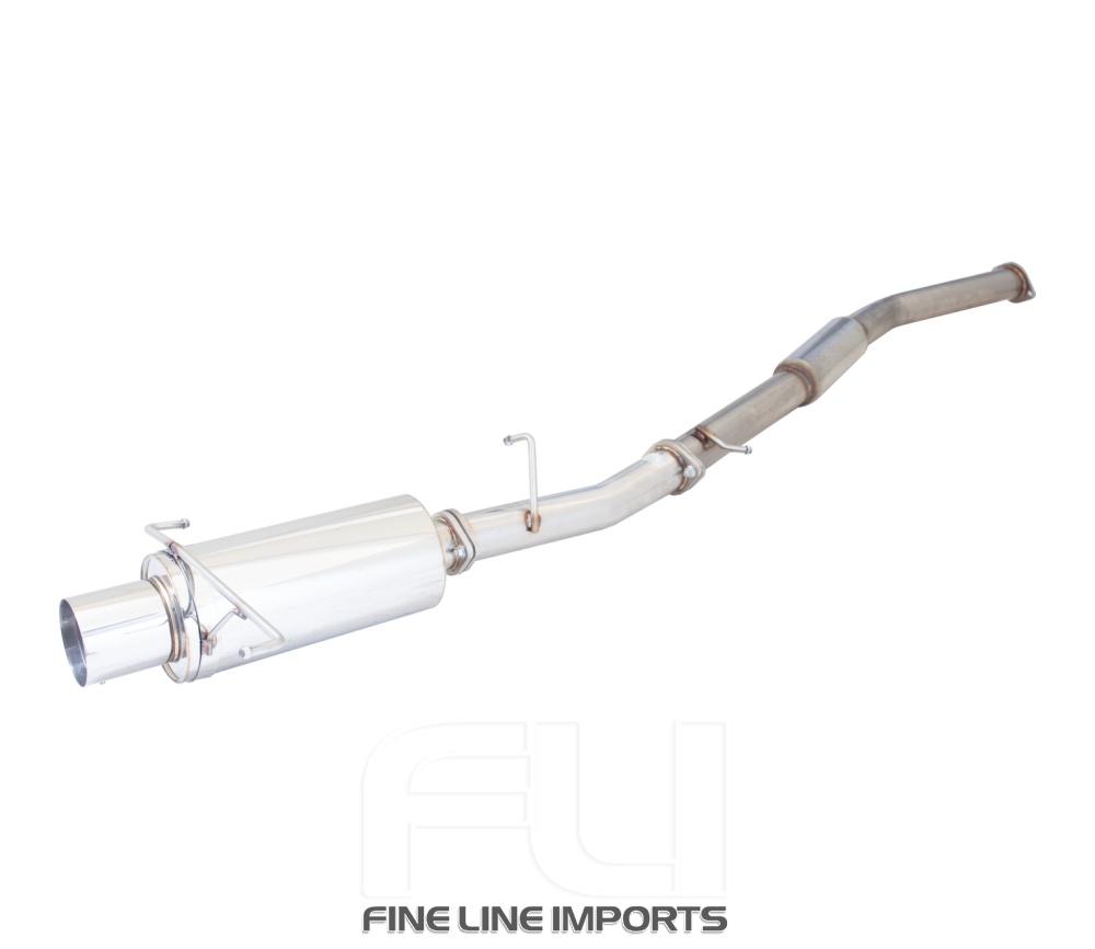 3 inch Cat-Back System, 409 Raw Stainless Steel