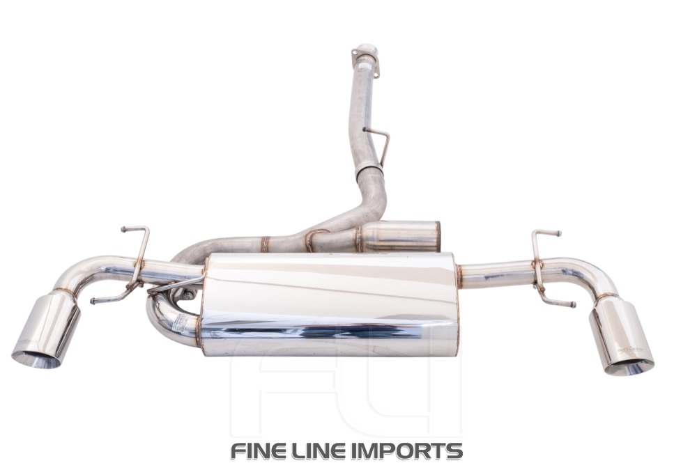 3 inch Cat-Back System, 409 Raw Stainless Steel