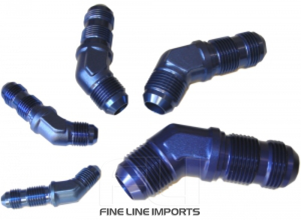 45 Graden AN Bulkhead Fitting DASH-12