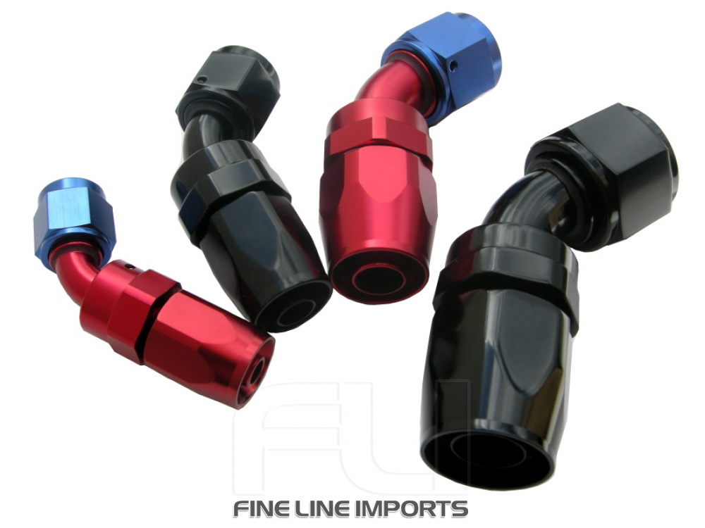 45 Graden Fitting Dash-12 Zwart