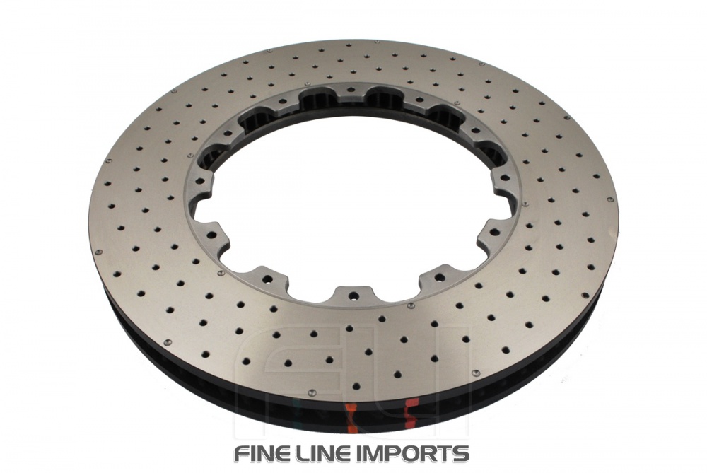 5000 series - Drilled and Dimpled - Rotor Only Left Hand