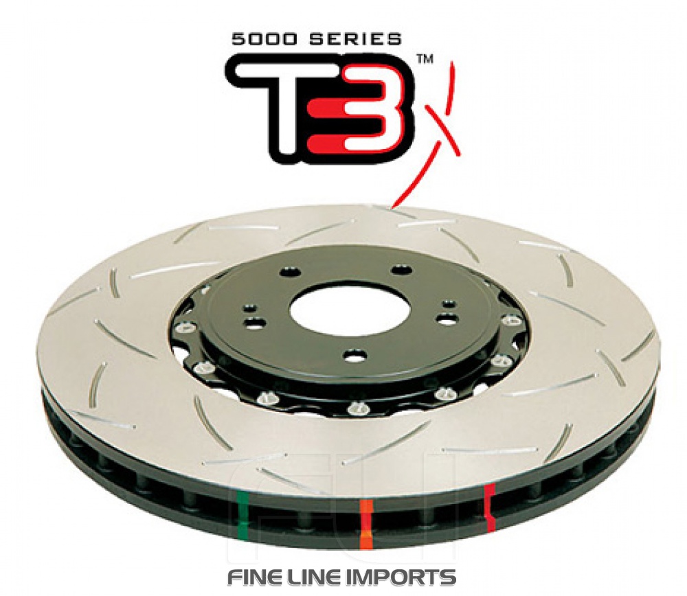 5000 series - T3 Slotted Black Hat - Left Hand