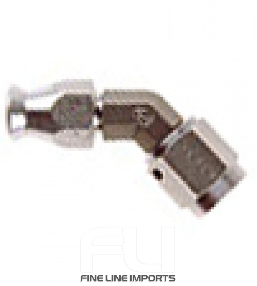 600-03 45o FEM. FORGED  3/8x24 RVS