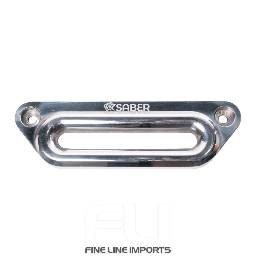 6061 Aluminium Offset Fairlead - Polished Alloy (SBR-OFL)