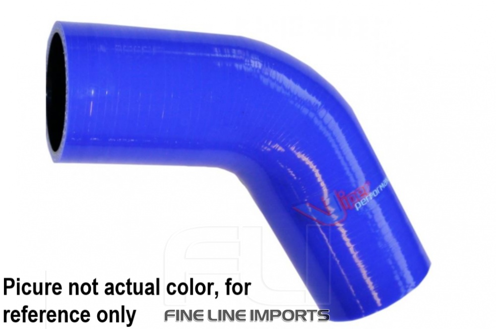 60 Graden Bocht Polyester 38mm Zwart