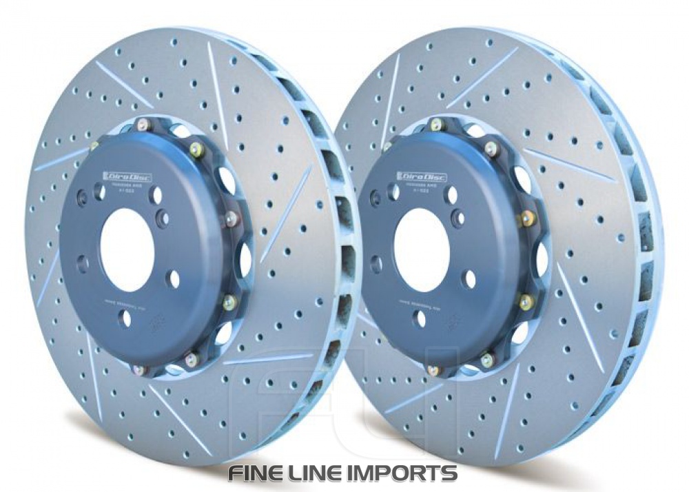 A2-148DSLSR - Girodisc (Set of 2) Floating 2-Piece Rotor Assembly