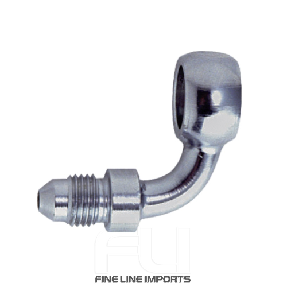 ADAPTOR BANJO 90o 3/8 JIC 7/16