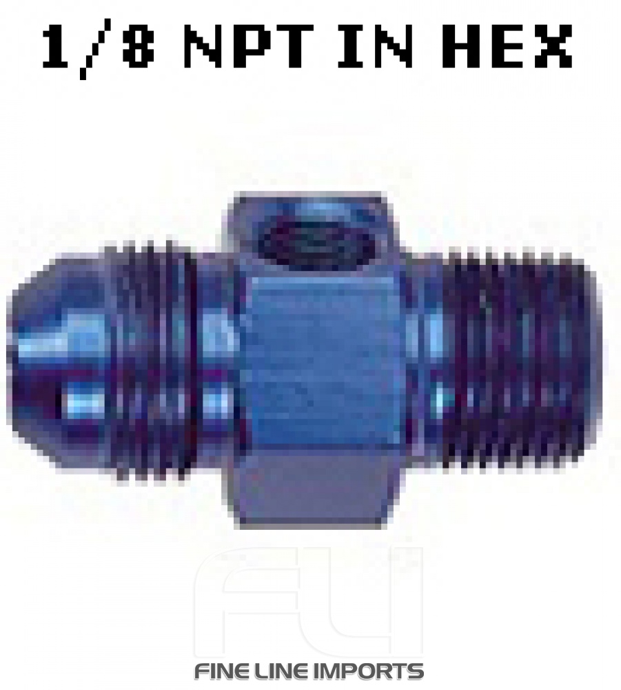 ADAPTOR JIC-NPT MALE WITH FEMALE TAKE OFF