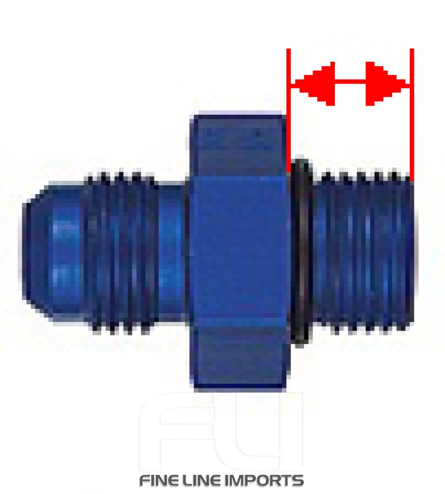 ADAPTOR STRAIGHT ORB 08-10
