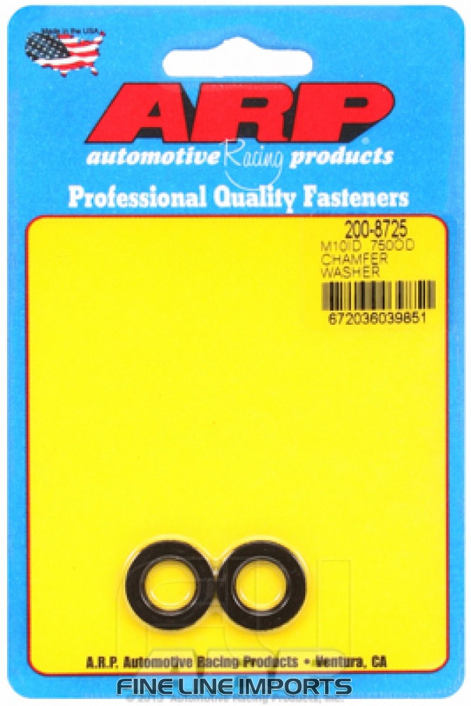 ARP-200-8725 Black Washers
