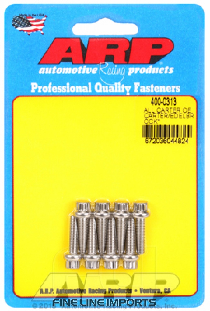 ARP-400-0313 Carburetor Bolt Kit