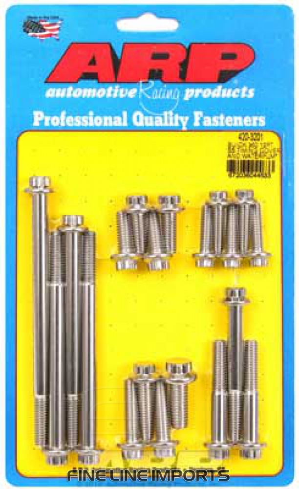 ARP-420-3201 Cover & water pump bolt kit
