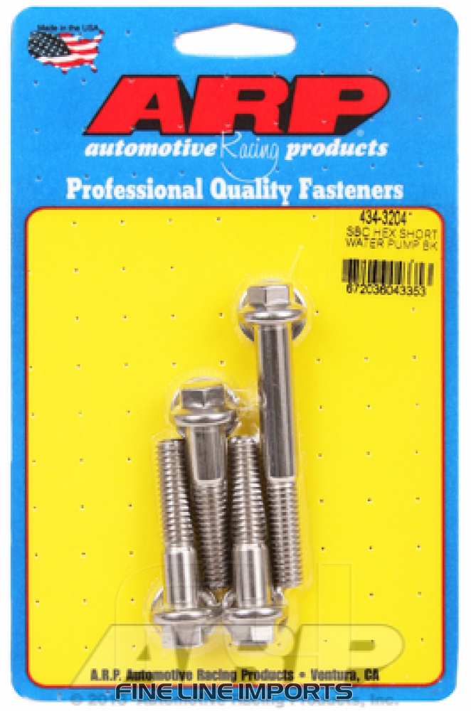 ARP-434-3204 Water Pump Bolt Kit