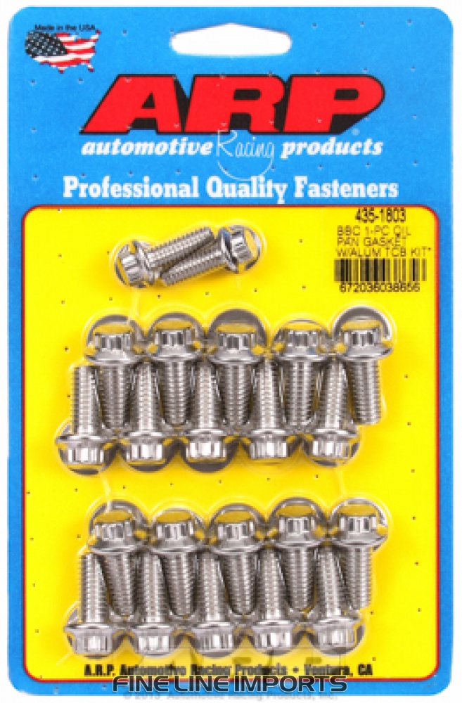 ARP-435-1803 Oil Pan Bolt Kit