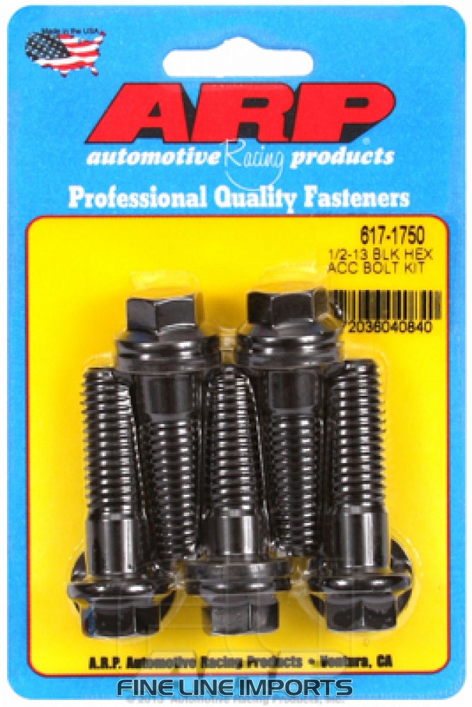 ARP-617-1750 Black oxide bolts