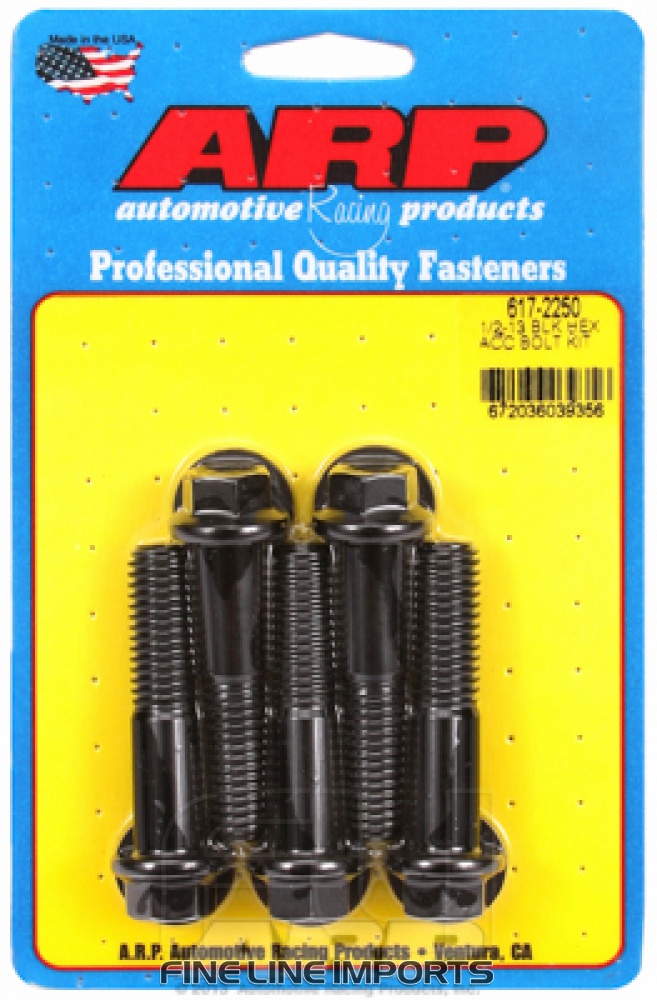 ARP-617-2250 Black oxide bolts