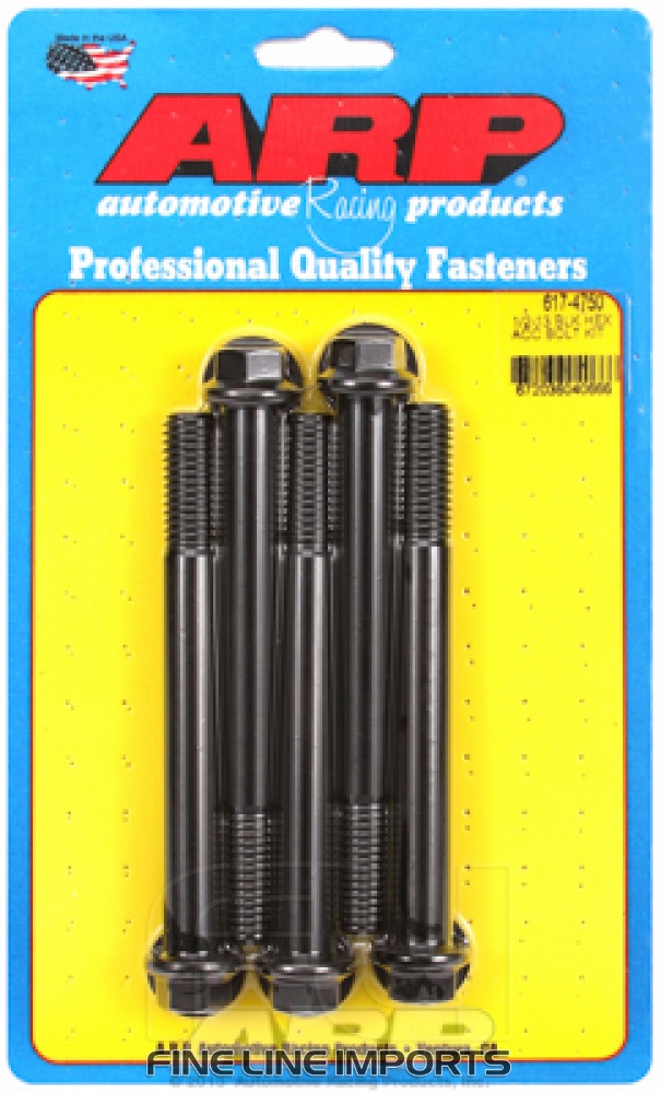 ARP-617-4750 Black oxide bolts