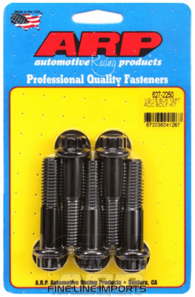 ARP-627-2250 Black oxide bolts