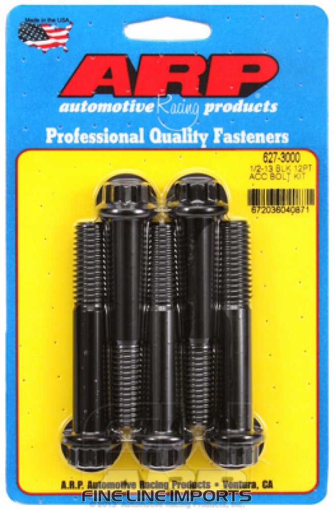 ARP-627-3000 Black oxide bolts
