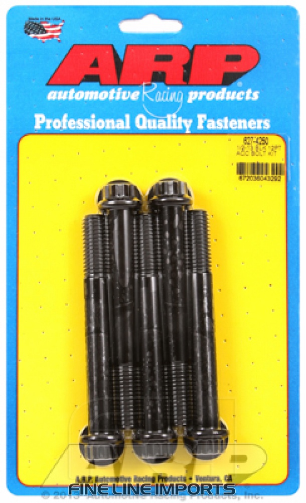 ARP-627-4250 Black oxide bolts
