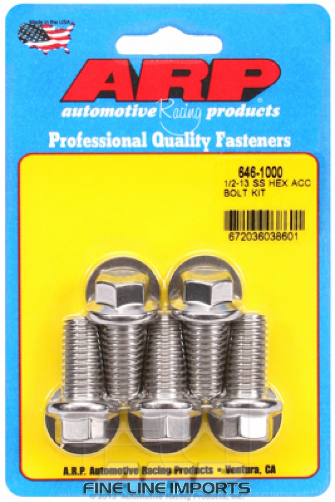 ARP-646-1000 SS Bolts