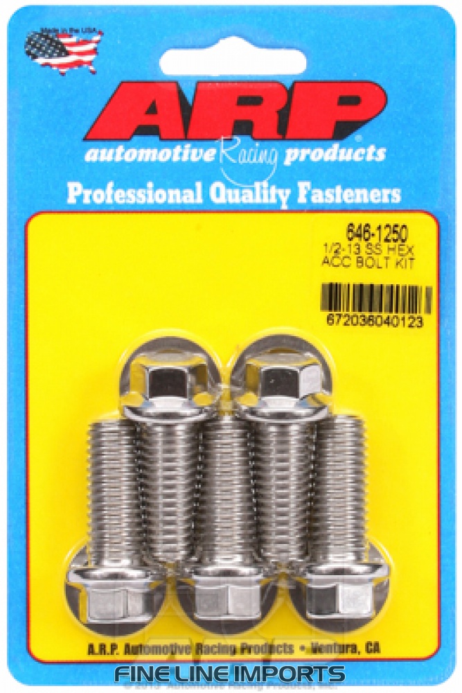 ARP-646-1250 SS Bolts